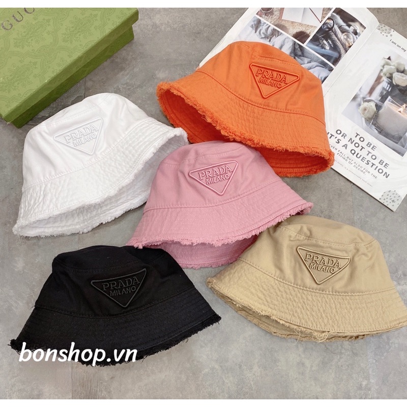 Nón bucket PRD rách hàng thời trang cao cấp ms14236