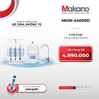 Máy lọc nước để gầm makano mkw-44009d