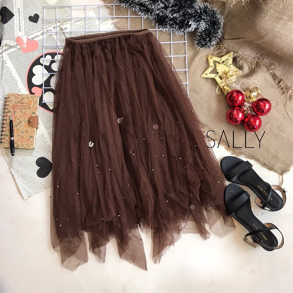 CHÂN VÁY ĐÍNH HẠT