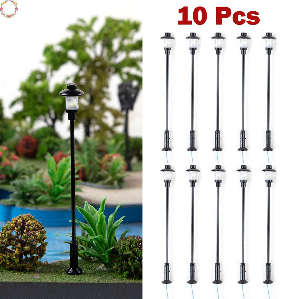 10 Mẫu Đèn Đường 1:87 Trang Trí Sân Vườn Xây Dựng Mô Hình Bàn Cát Phong Cảnh Trang Trí Vật Liệu Tự Làm Phụ Kiện Mô Hình Nhỏ Bàn Cát Mô Hình Đèn Sân Vườn Số 4