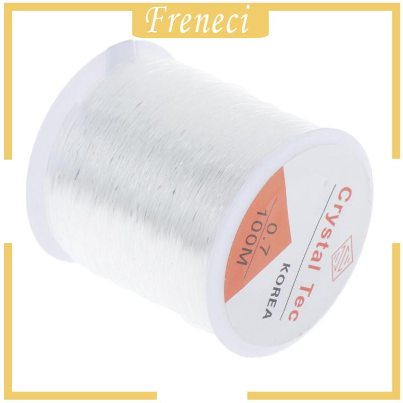 Cuộn Dây Pha Lê Co Giãn 0.7mm Dài 10m Dùng Làm Đồ Thủ Công