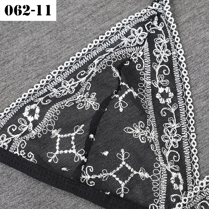 Bộ đồ lót thêu hoạ tiết đẹp - Bộ đồ lót gợi cảm lưới AQ062-11 | BigBuy360 - bigbuy360.vn