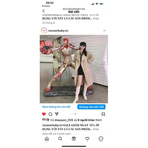 Áo khoác dáng dài