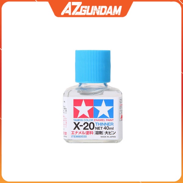 Dung dịch Pha Sơn Tamiya Enamel Thinner X-20 40ml 250ml Chính hãng Tamiya - Nhật Bản