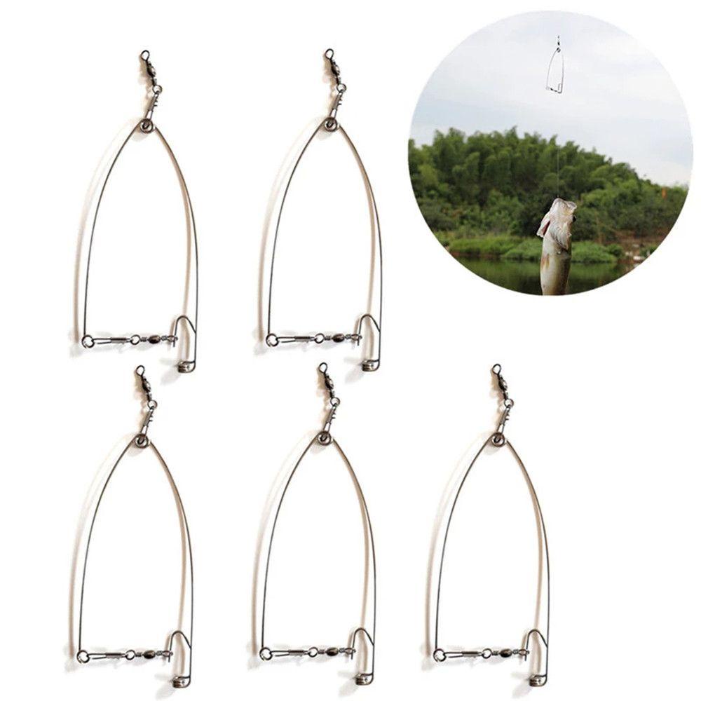 Lò Xo Bắt Cá Tự Động Bằng Thép Không Gỉ Chất Lượng Cao