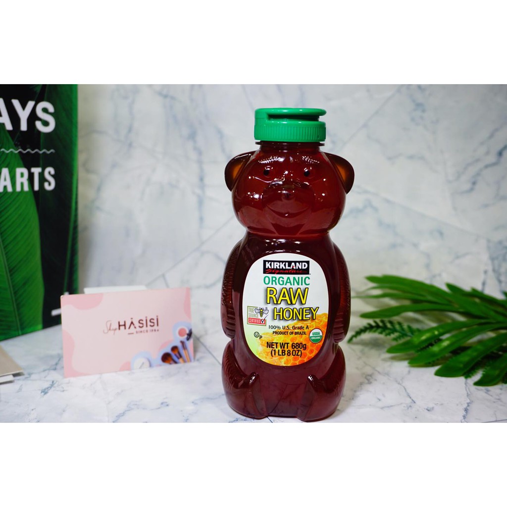 MẬT ONG NGUYÊN CHẤT KIRKLAND ORGANIC RAW HONEY MỸ 680G NHẬP KHẨU CHÍNH HÃNG - 6415