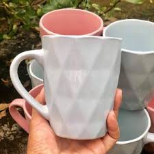 Combo 10 cốc sứ kim cương