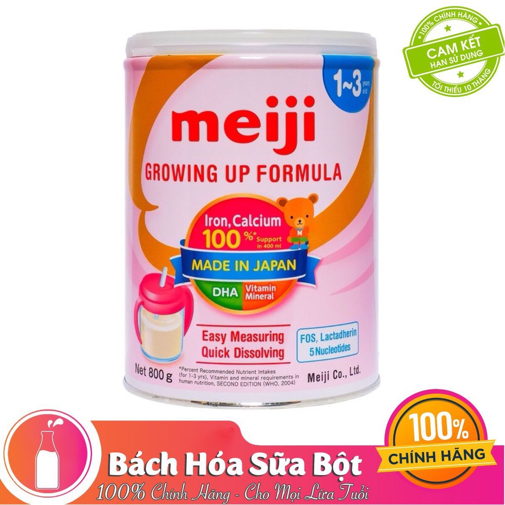 Sữa Bột Meiji Nhập Khẩu Growing Up Formula Số 1 - 800g (Date 06/2023)