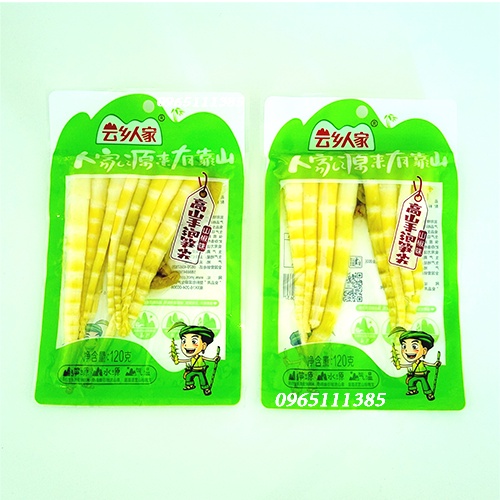 Măng Trúc Ngọn 100g - với Ớt Xanh Cay