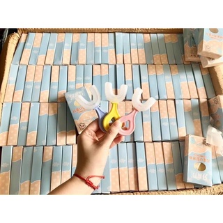 🌈🌈 bàn chải chữ u cho bé silicon siêu mềm 🌈🌈