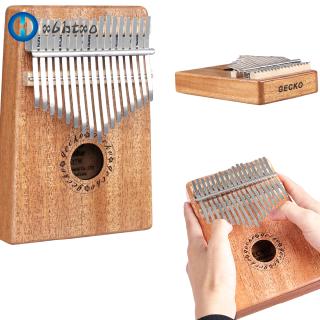 GECKO 17 Key Kalimba African Thumb Piano Finger Percussion Keyboard Music Instruments