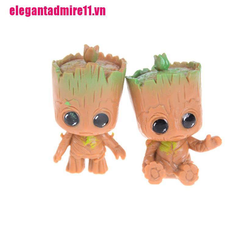 4 Mô Hình Đồ Chơi Nhân Vật Baby Groot Trong Phim Guardians Of The Guardians Of The Groot