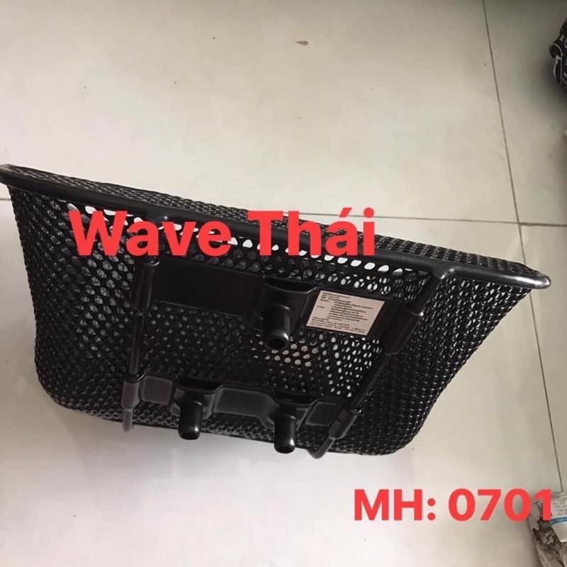 [SIÊU RẺ] - Hàng Loại 1 - Rổ trước dành cho wave nhỏ, 1 lỗ trên 2 lỗ dưới