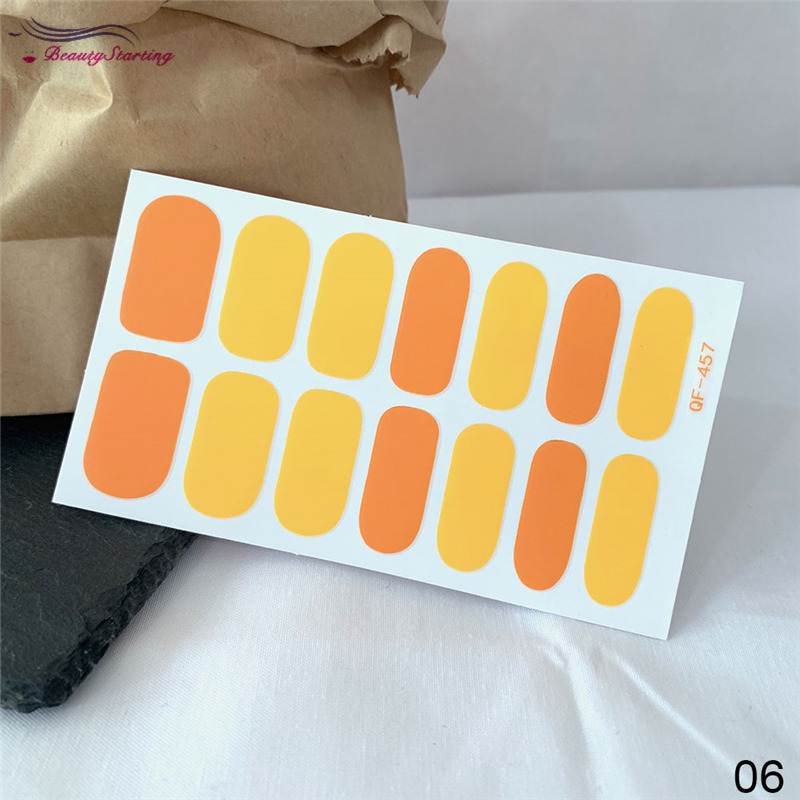 Set 14 Miếng Dán Trang Trí Móng Tay Nghệ Thuật Diy