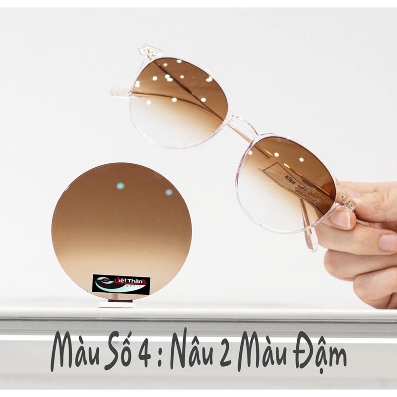 TRÒNG MÀU- Chưa Bao Gồm Gọng Kính Mắt Kính Cận Độ Có Màu Tròng Kính Màu Râm Cận