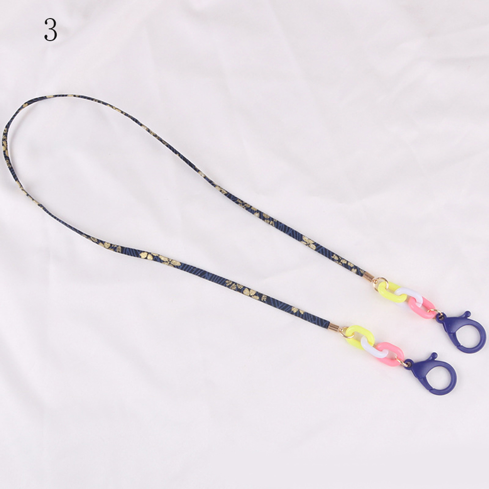 Cod Qipin 72cm Handmade Double Buckle Anti-lost Mask Hanging Chain Rope Colorful Lanyard for Unisex | BigBuy360 - bigbuy360.vn
