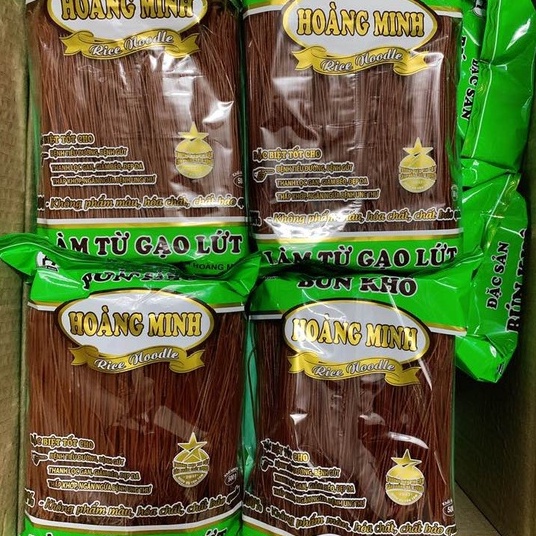 Bún gạo lứt HOANG MINH 250g - 500g _ TỐT CHO NGƯỜI ĂN KIÊNG *