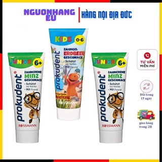 Kem Đánh Răng Prokudent Trẻ Em 75ml