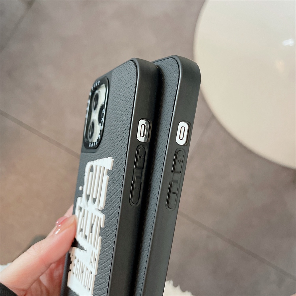 Stereoscopic PVC brand Casetify Shockproof Case For Iphone 13 Pro Max 11 12 Xs Max 7 8 Plus X Xr SE2020 Fashion INS Style 3D Phone Silicone Soft Cover