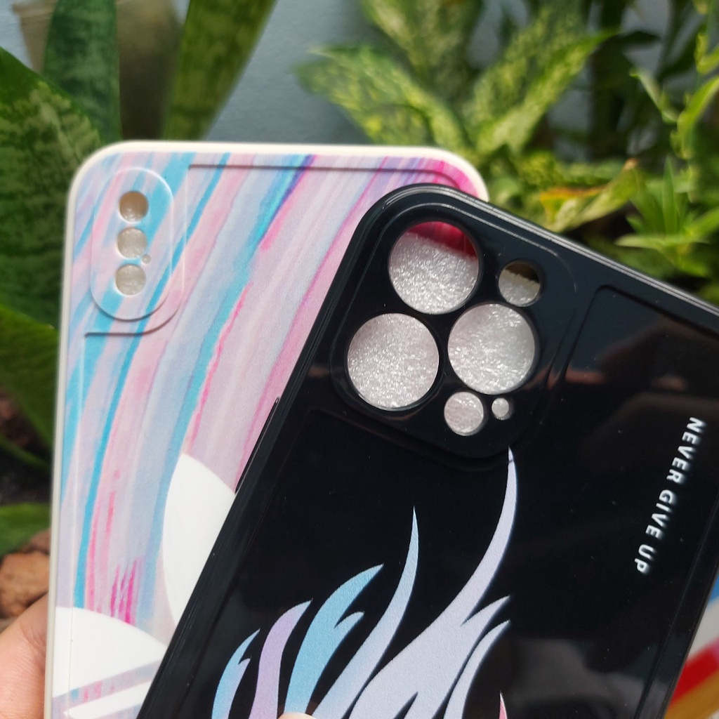 Ốp Iphone - Ốp lưng iphone Adi Fire bóng cạnh vuông 7/7plus/8/8plus/x/xr/xs/11/12/pro/max/plus/promax [Tomax Shop]