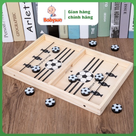 Cờ Búng Xuyên Lỗ Bằng Gỗ- Board Game, Trò Chơi Giải Trí Gia Đình, Đồ chơi an toàn