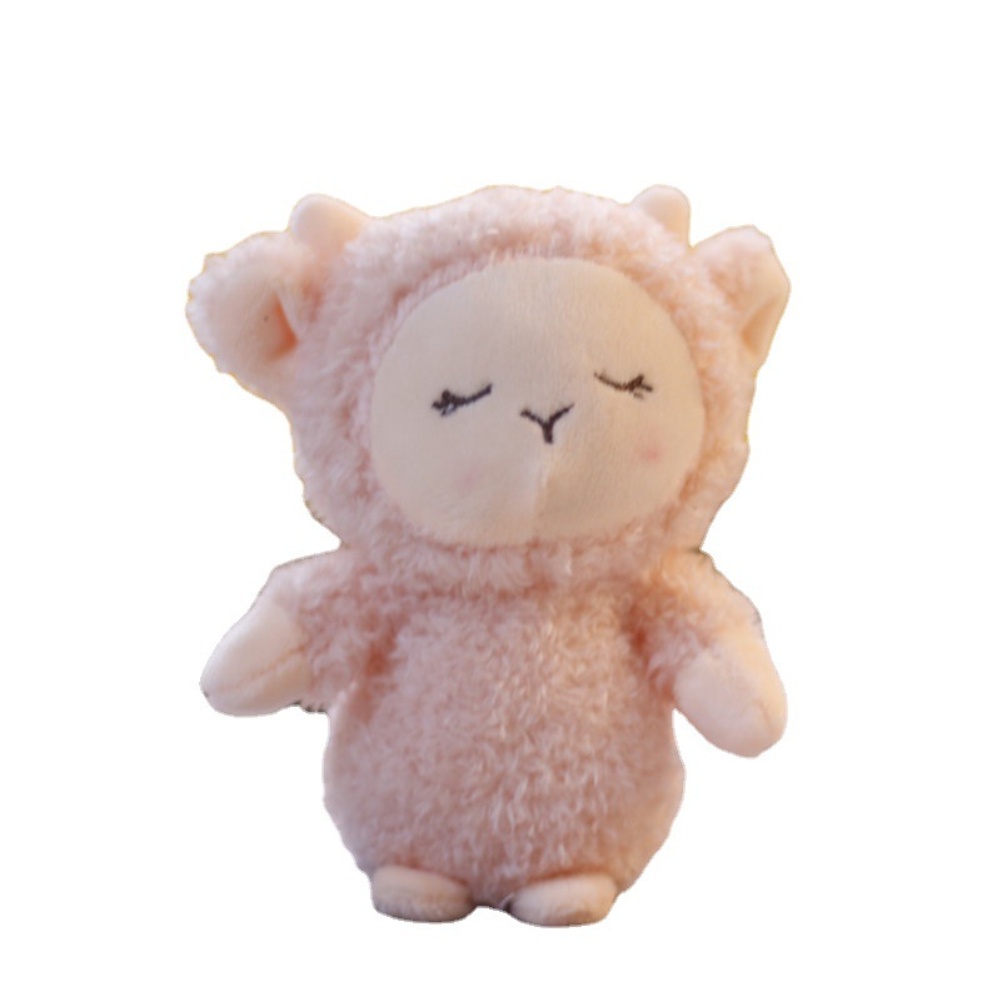 1 Cái Hình Hoạt Hình Dễ Thương Chú Cừu Con Sang Trọng Đồ Chơi Cho Bé Gái Thú Nhồi Bông Búp Bê Mặt Dây Chuyền Chìa Khóa Phụ Kiện