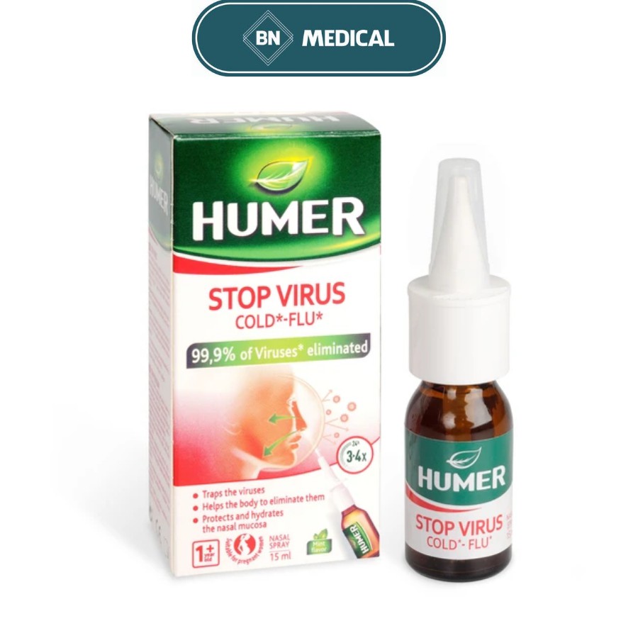 Dung dịch xịt mũi diệt virus Humer stop virus 15ml