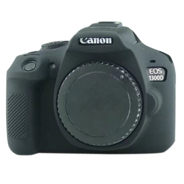 Vỏ silicone cao su mềm bảo vệ cho máy ảnh Canon EOS 1300D 1500D