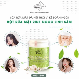 Bột rửa mặt nls