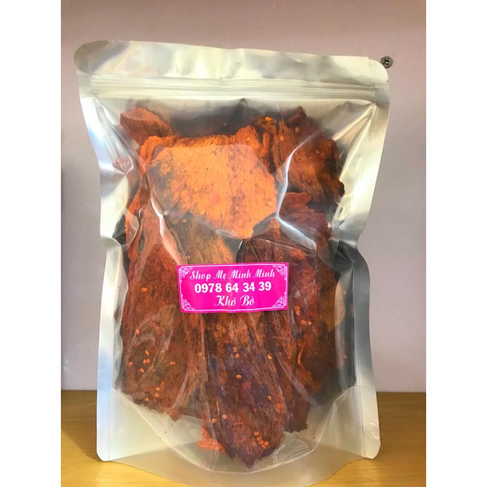 Khô bò giòn nhà làm