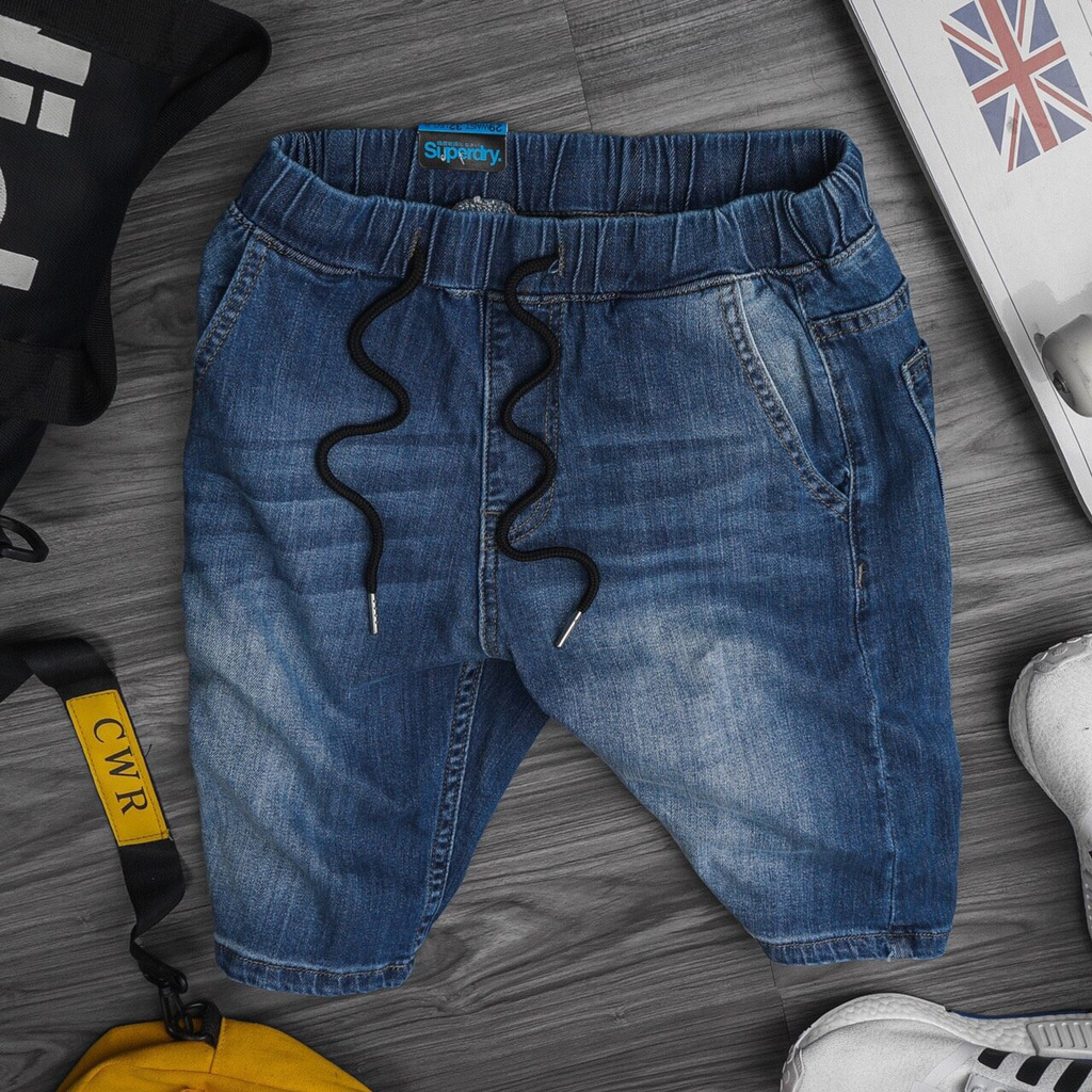 NOBITA HOME - SHORTS JEAN LƯNG THUN SUPERDRY