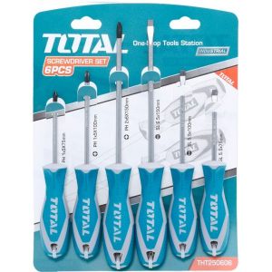 ĐỒ NGHỀ TOTAL Bộ 6 tua vít THT250606