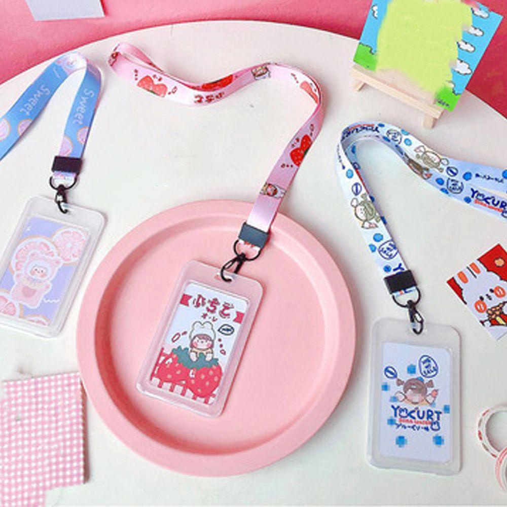 Lloyd Ốp Điện Thoại Đựng Thẻ Xe Buýt Hai Mặt Có Dây Đeo Cổ Nhỏ Gọn Dành Cho Bạn Nữ