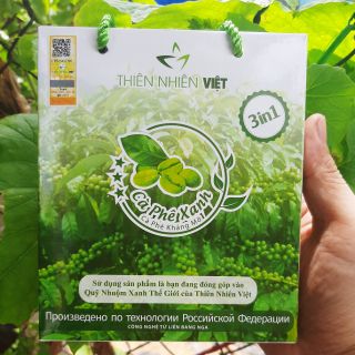 Combo 10 hộp Cà Phê Xanh 10 gói tem chính hãng