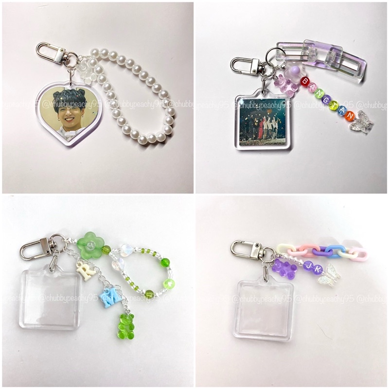 Keyring/Keychain/Móc khoá in ảnh trang trí theo yêu cầu