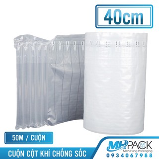Cột khí chống sốc đệm hơi cuộn khổ 40cm dài 50m gói hàng bóng khí bọc hàng inflatable túi khí chèn hàng-MHPACK