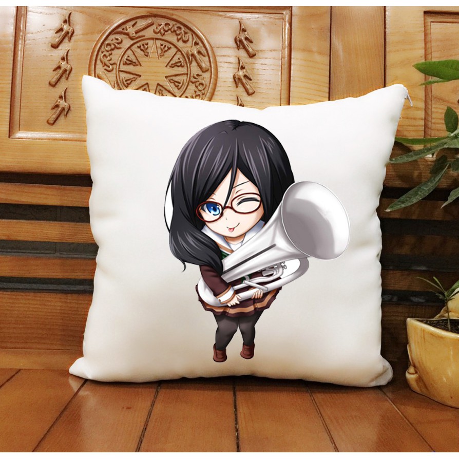 Gối ôm gối ngủ Euphonium Tanaka Asuka hình vuông