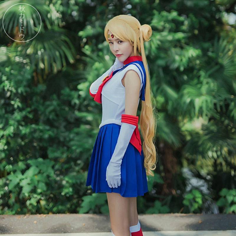 Sailor Moon Moon Hare cos suit Shui Bingyue Huo Yeli Muye Zhenqin cosplay transformation outfit 1st generation women's clothing Children's clothing battle suits performance suits