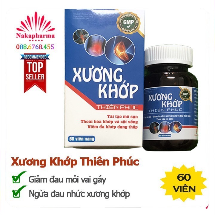 Xương Khớp Thiên Phúc - Giảm Đau Mỏi Vai Gáy, Đau Lưng, Tê Nhức Chân Tay, Thông Kinh Hoạt Lạc