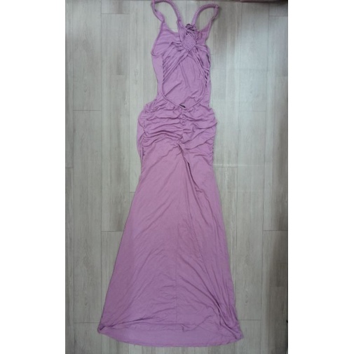 Đầm maxi Venus cutout sexy VNXK maxi open back laceup cutout dress đầm đi biển dáng dài hở lưng đan dây xuất khẩu dư xịn