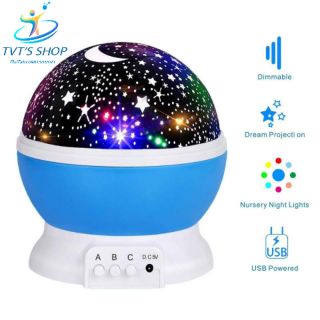 Đèn chiếu sao xoay 360 độ nhập khẩu siêu hót hot hot
