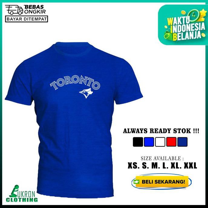 Áo Thun Bóng Chày In Logo Toronto Blue Jays 8
