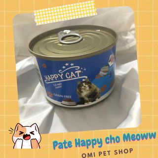 Pate Happy Cat dành cho chó mèo 160gr