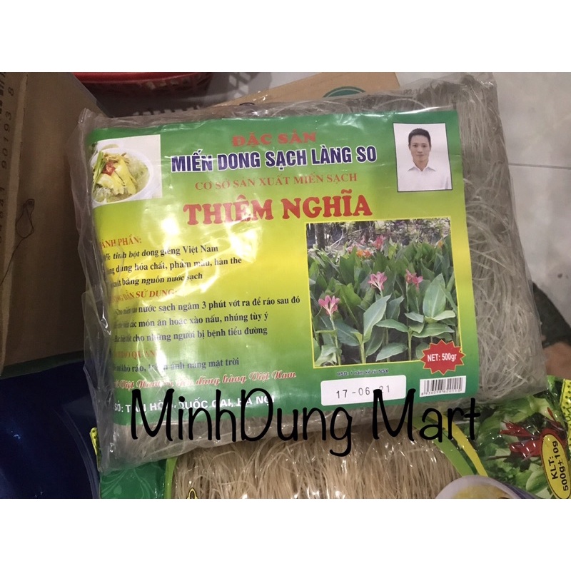 Miến dong sạch gói 500g