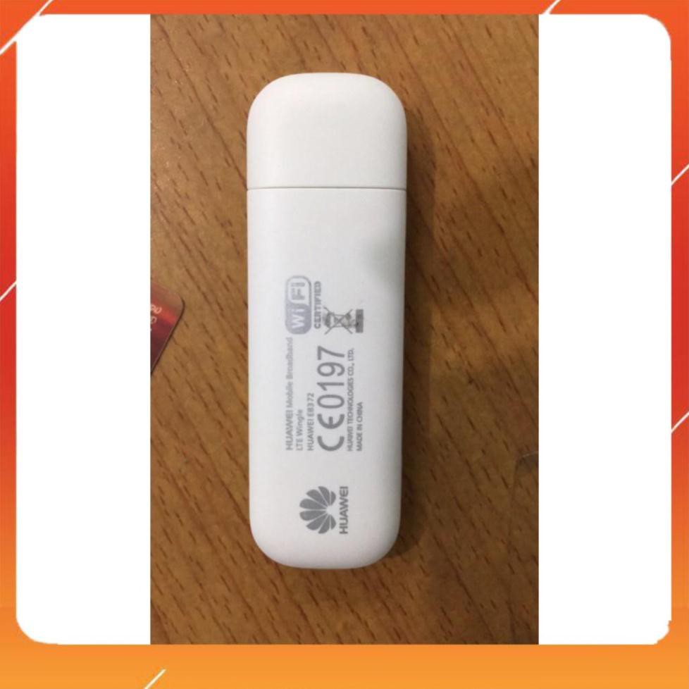 Usb Phát wifi 4g huawei E8372 tốc độ 150mbps sử dụng đa mạng  (sẵn hàng)