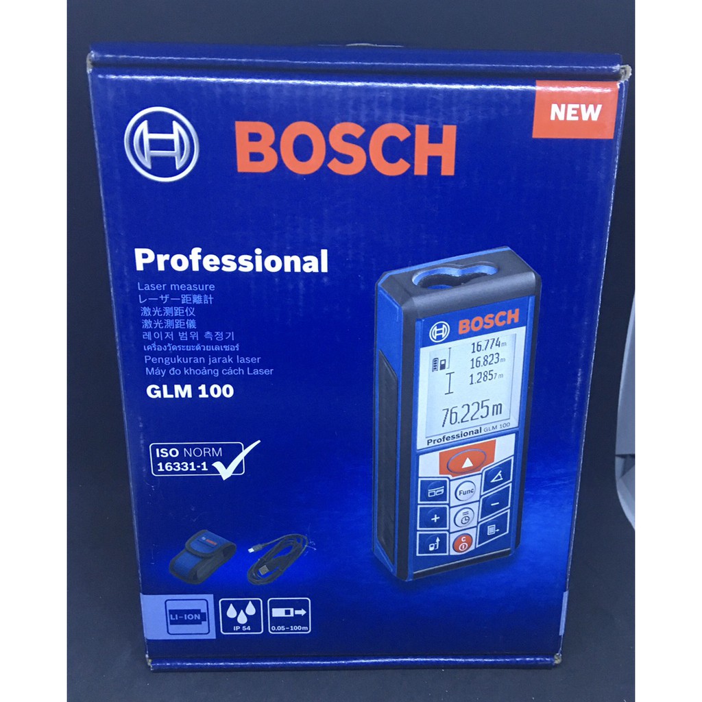 Máy đo khoảng cách Bosch GLM 100,bh điện tử 6 tháng.