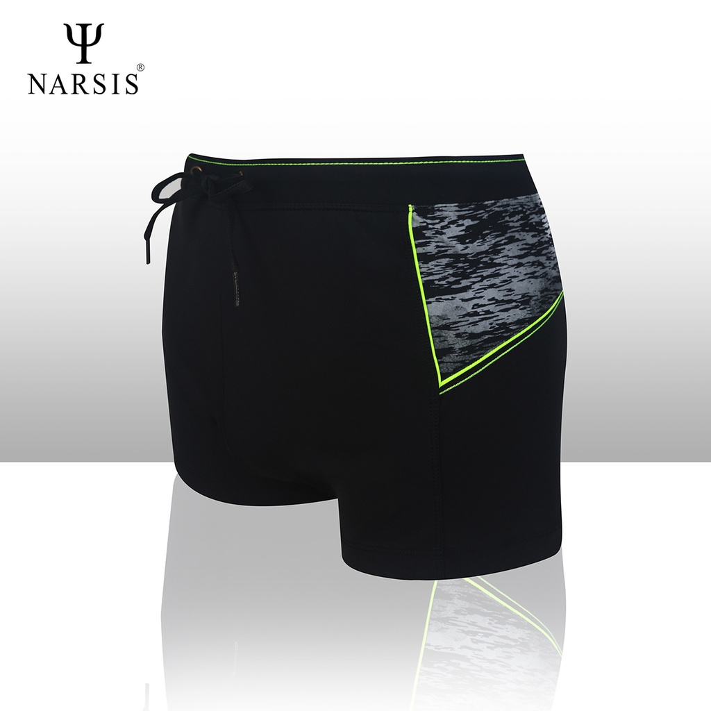 Quần đùi bơi nam có dây rút Narisi Q8005 chất liệu mềm mại