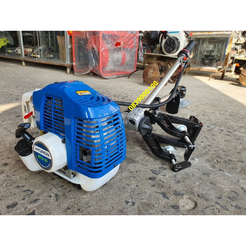 Bộ Máy Chạy Thuyền, Xuồng động cơ Hyundai HTU55 2 thì .Động cơ chạy thuyền hơi xuồng ghe mini