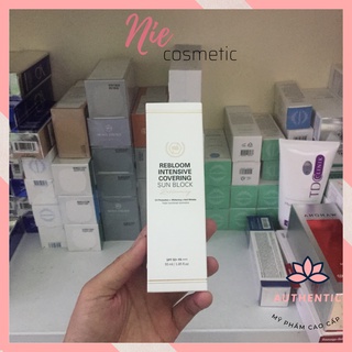 Kem chống nắng Luxury tế bào gốc nâng tone cấp ẩm mỏng nhẹ Rebloom SPF50+ 55 ml