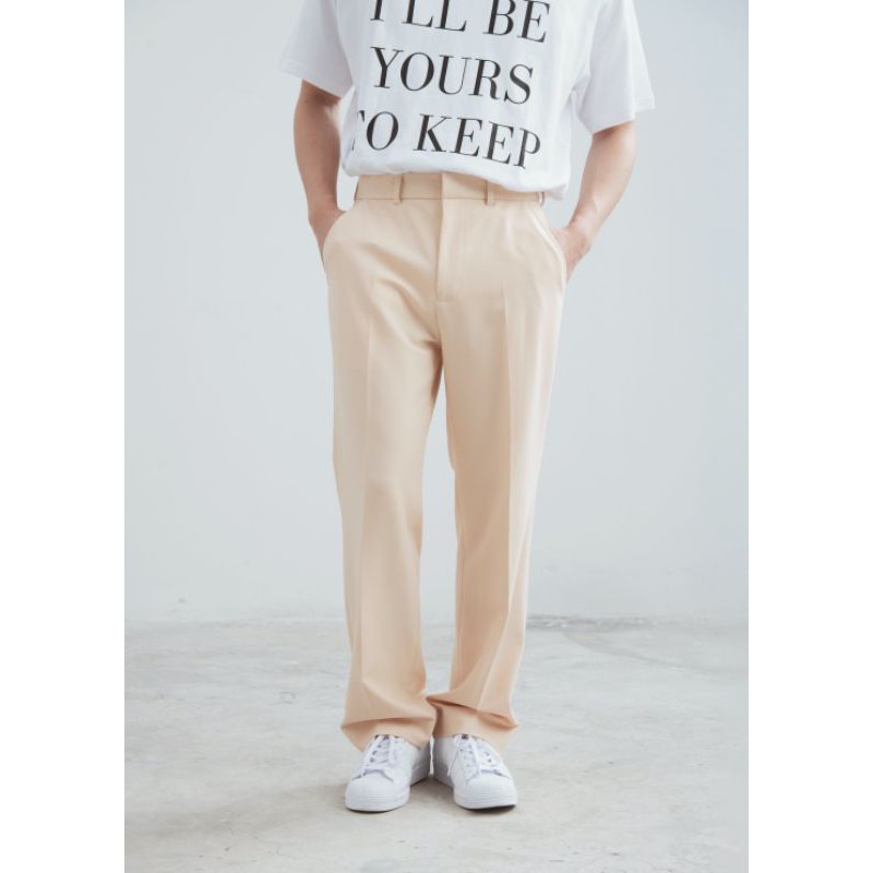 STRAIGHT SLACKS - Quần tây ống suôn